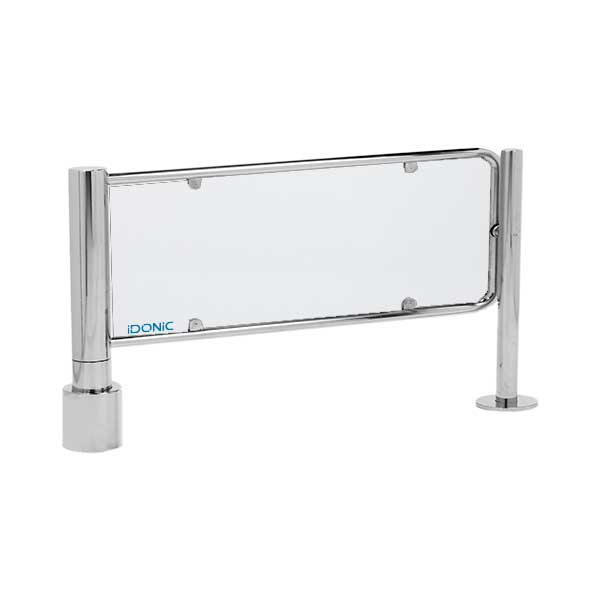 X barreira X IDONIC TORN B103 X aço inoxidável 304 X Vidro de Segurança de 10mm X Corpo em Aço Inox 316 X barreiras X barreiras de acessos X Cancela X Controlo de Acessos X controlo de passagens X controlo unidireccional X IdAccess X Barreira de Restrição de Acessos